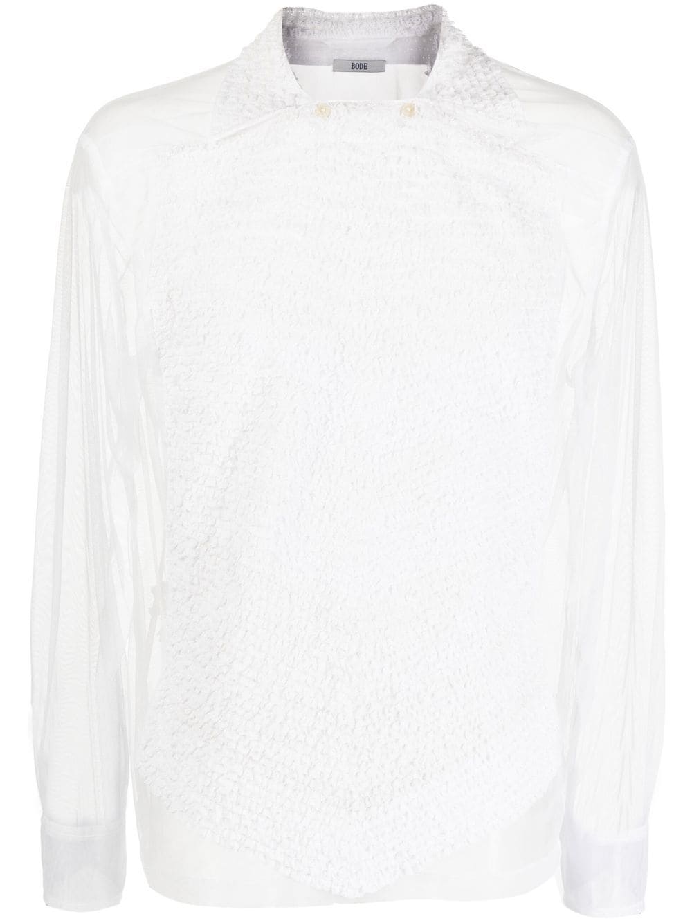 BODE recycled-nylon shirt - White von BODE