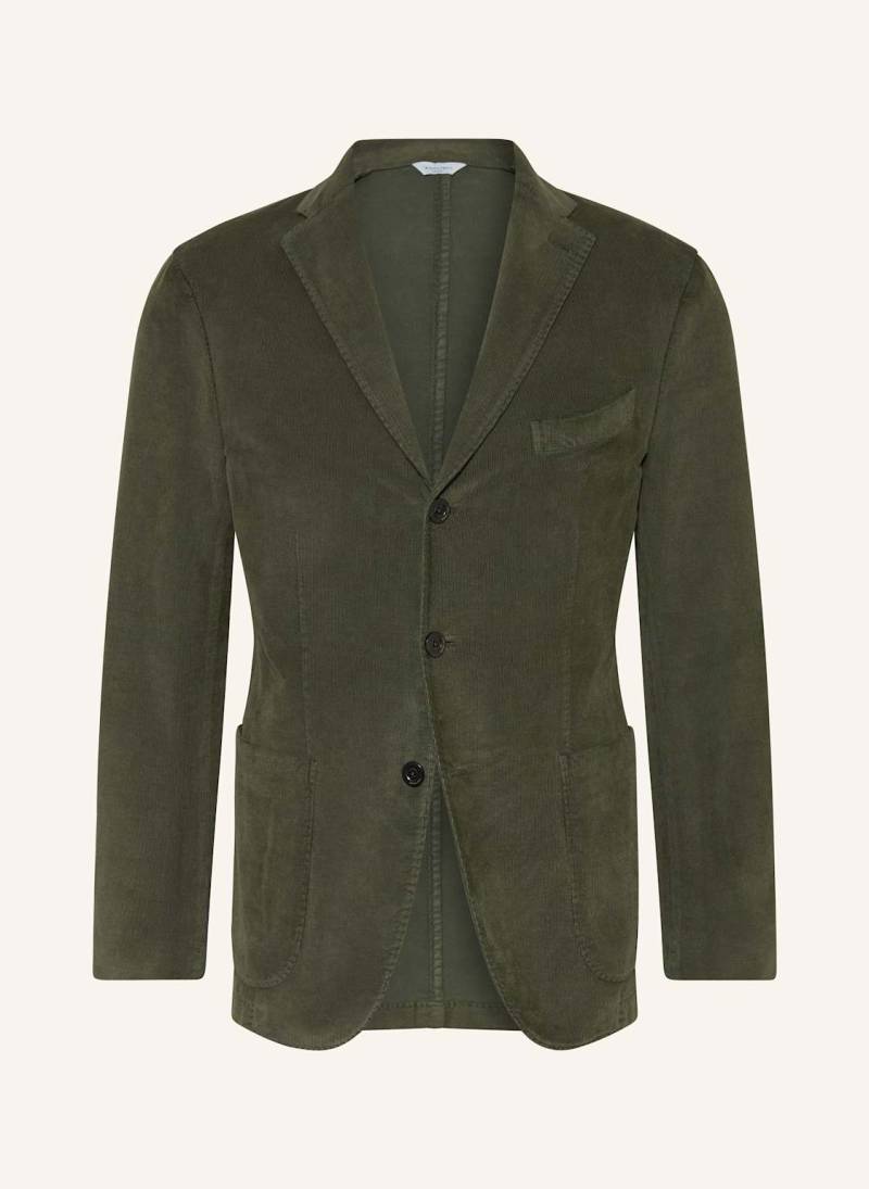 Boglioli Anzugsakko Extra Slim Fit Aus Cord gruen von BOGLIOLI