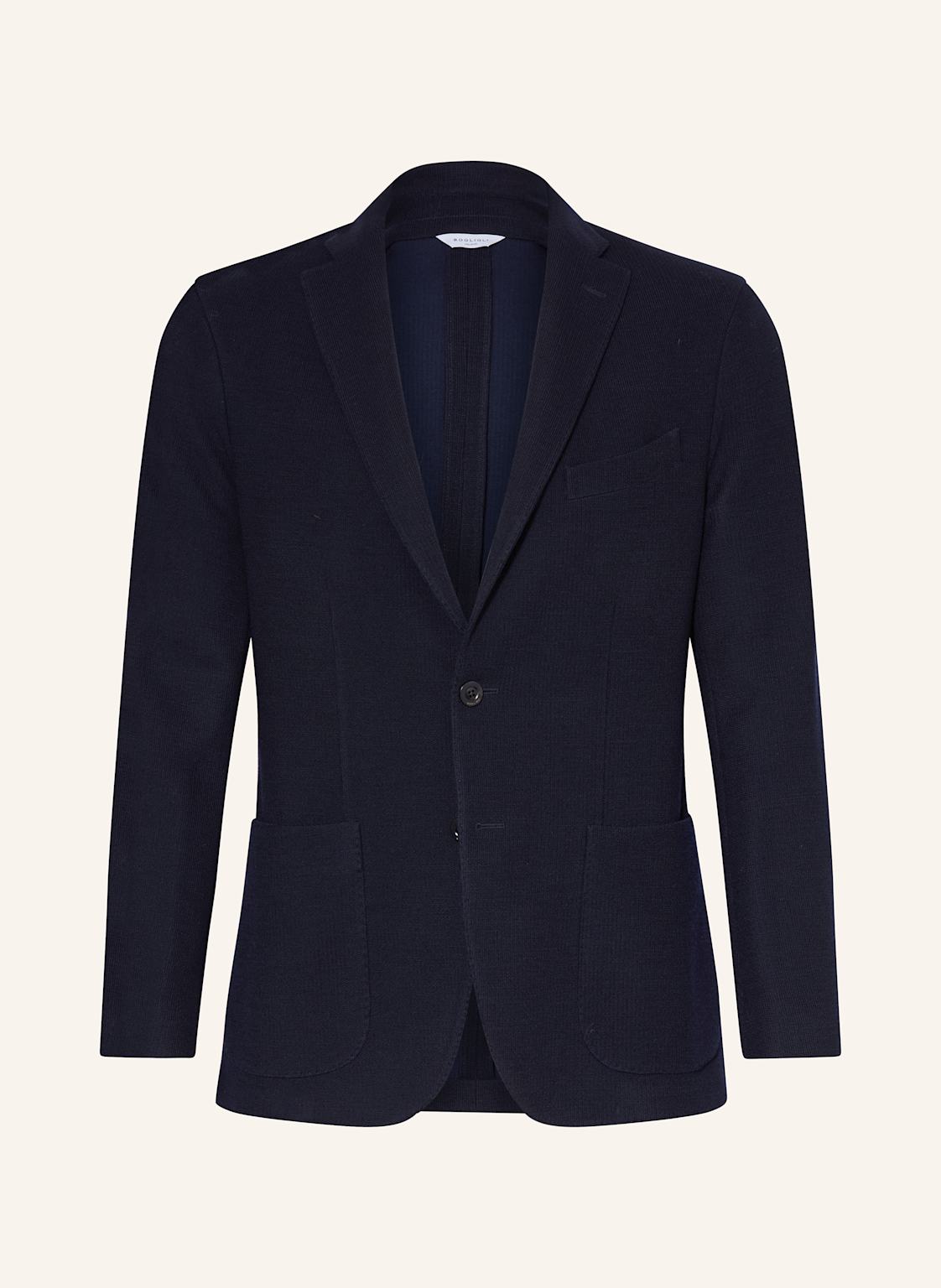 Boglioli Stricksakko Extra Slim Fit blau Boglioli Stricksakko Extra Slim Fit blau von BOGLIOLI