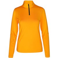 BOGNER FIRE+ICE Damen Unterzieh Zipshirt Margo2 orange | M von BOGNER FIRE+ICE