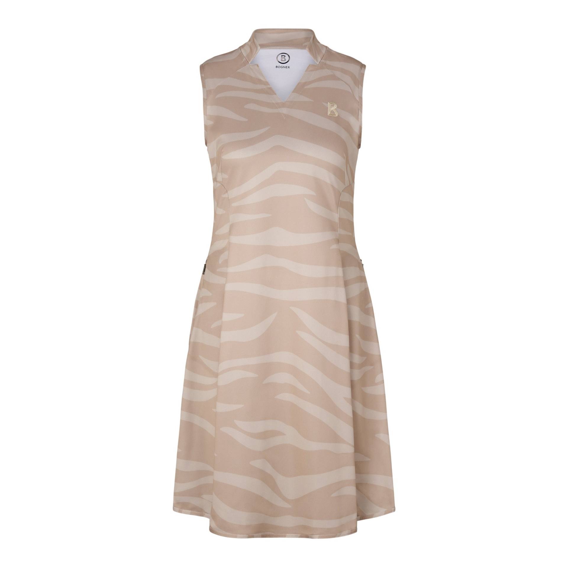 BOGNER SPORT Funktions-Polo-Kleid Carlotta für Damen - Beige von BOGNER Sport