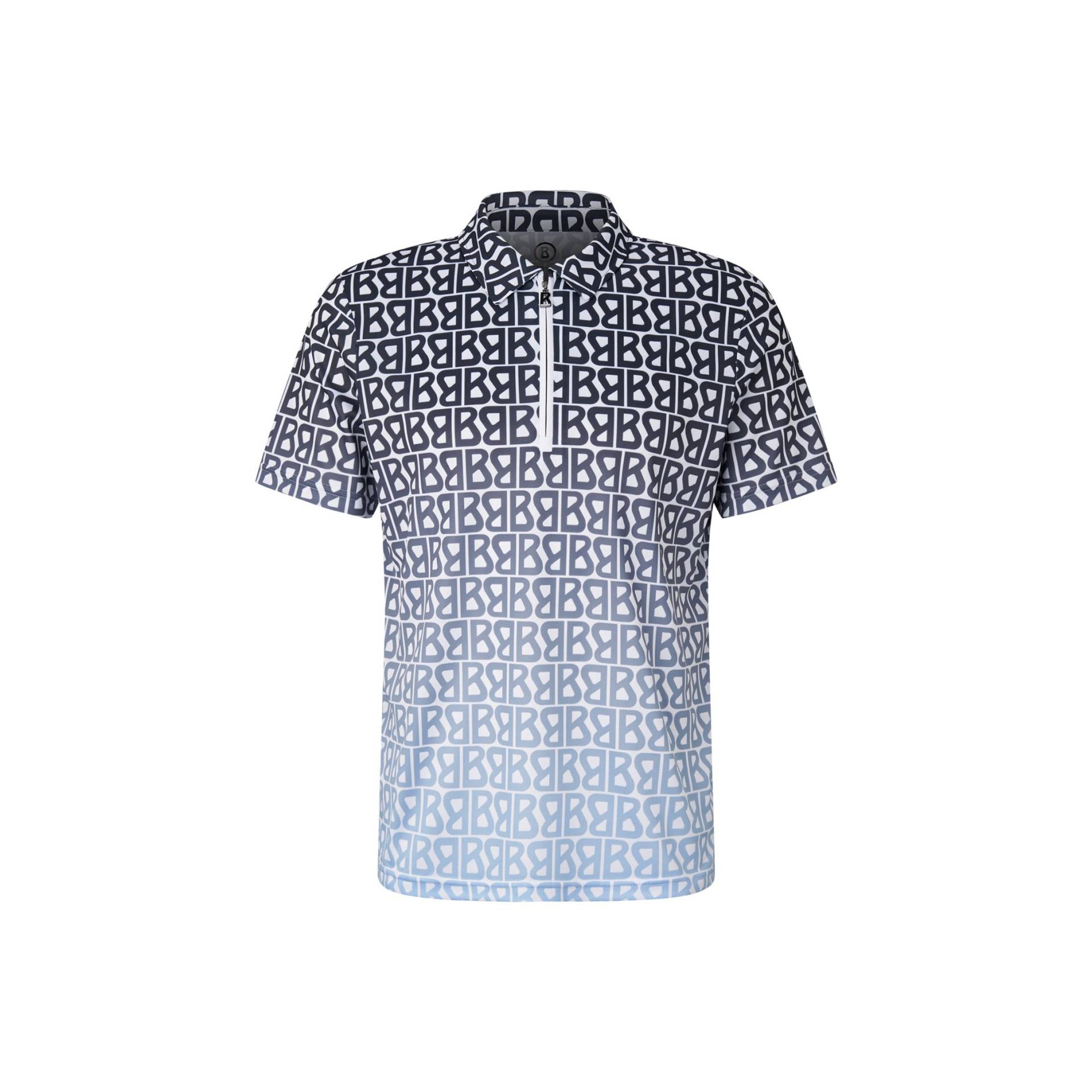 BOGNER SPORT Funktions-Polo-Shirt Amiro für Herren - Navy-Blau/Weiß von BOGNER Sport