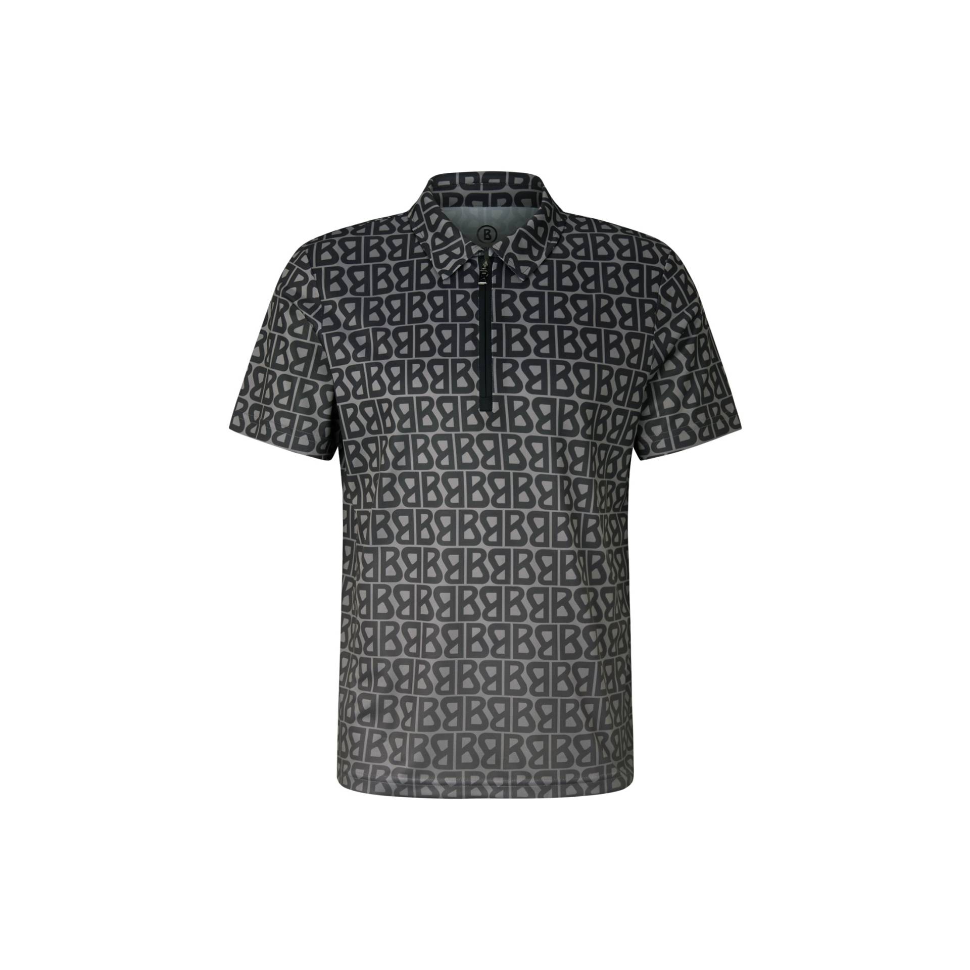 BOGNER SPORT Funktions-Polo-Shirt Amiro für Herren - Schwarz/Grau von BOGNER Sport