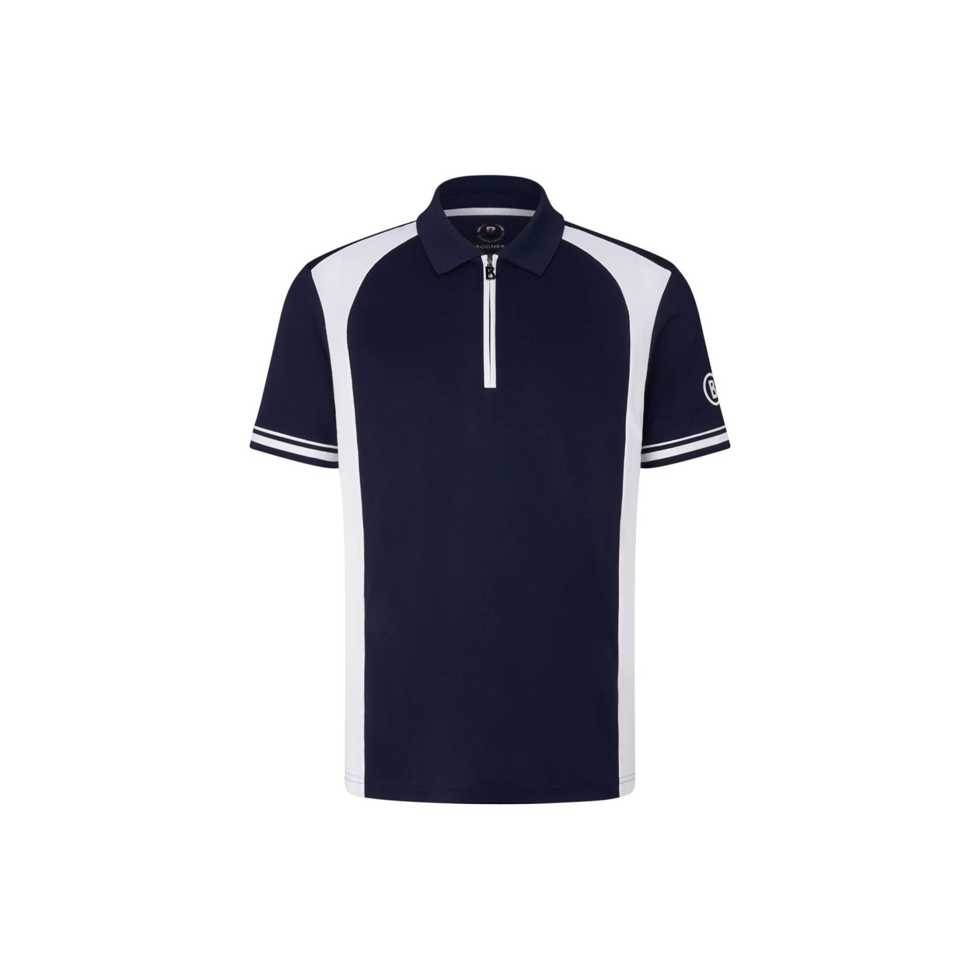 BOGNER SPORT Funktions-Polo-Shirt Barney für Herren - Navy-Blau/Weiß von BOGNER Sport