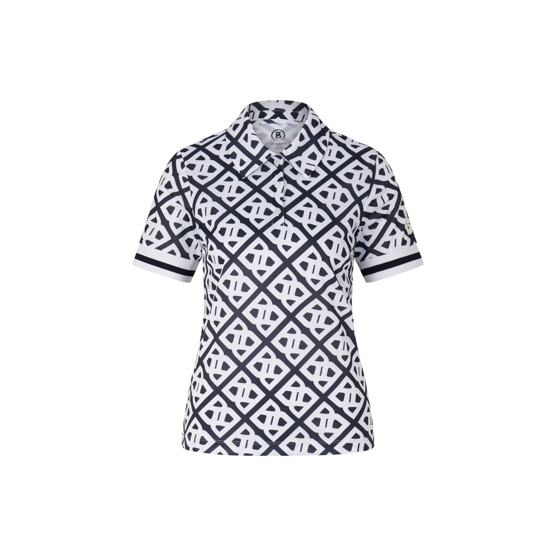 BOGNER SPORT Funktions-Polo-Shirt Calysa für Damen - Navy-Blau/Weiß von BOGNER Sport