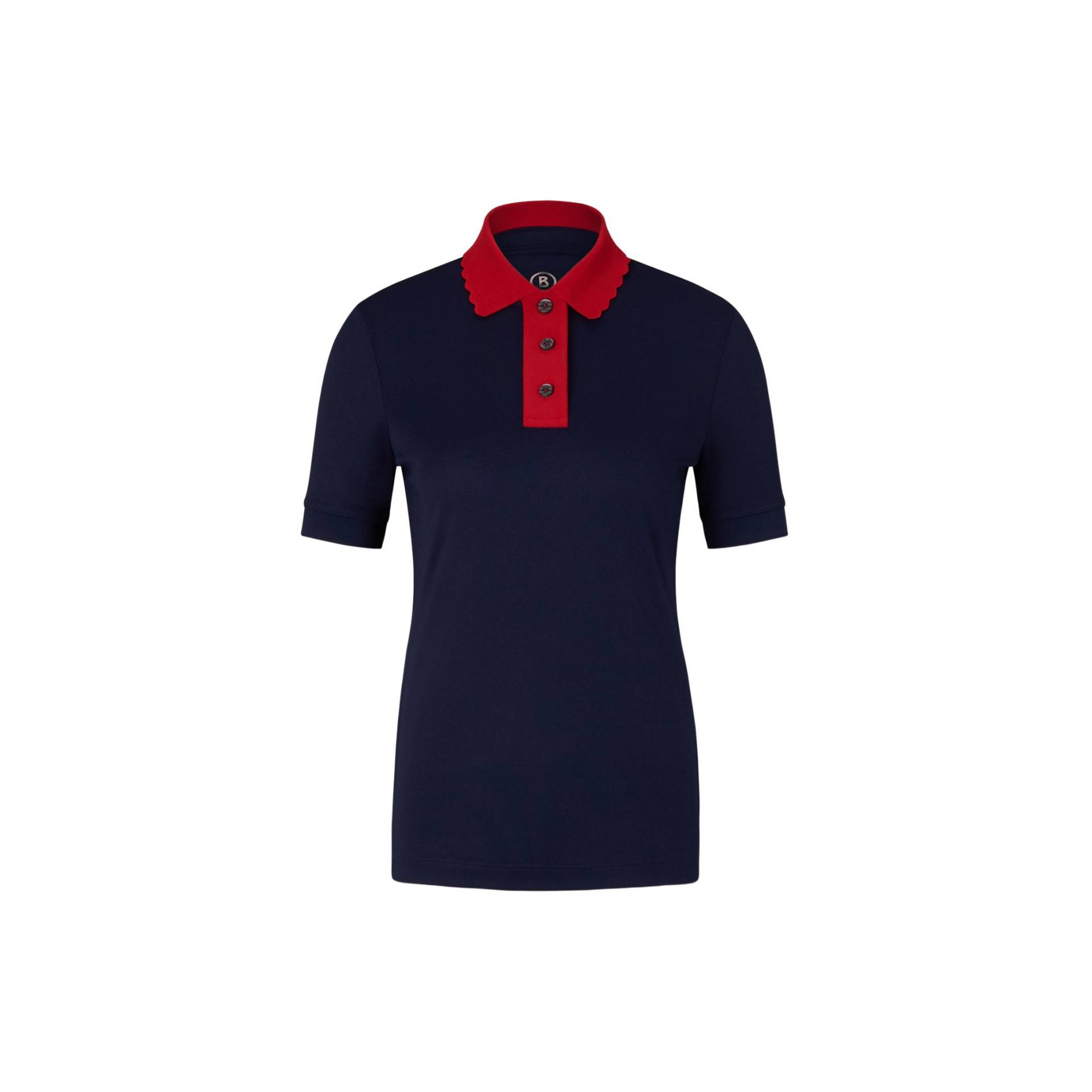 BOGNER SPORT Funktions-Polo-Shirt Carole für Damen - Navy.Blau/Rot von BOGNER Sport