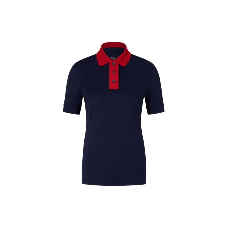 BOGNER SPORT Funktions-Polo-Shirt Carole für Damen - Navy-Blau/Rot von BOGNER Sport