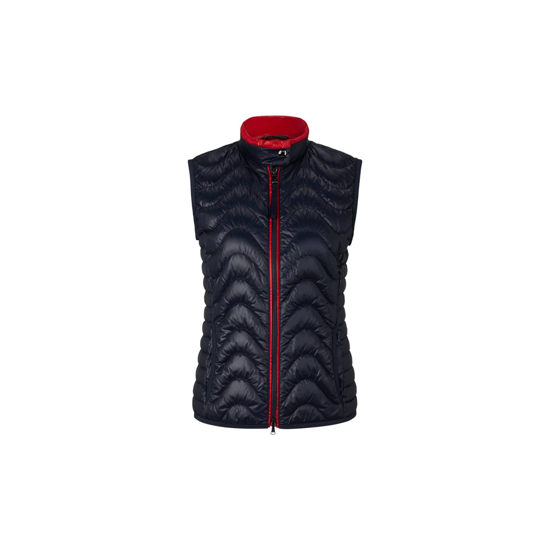 BOGNER SPORT Leichtdaunenweste Kleo für Damen - Navy-Blau/Rot von BOGNER Sport