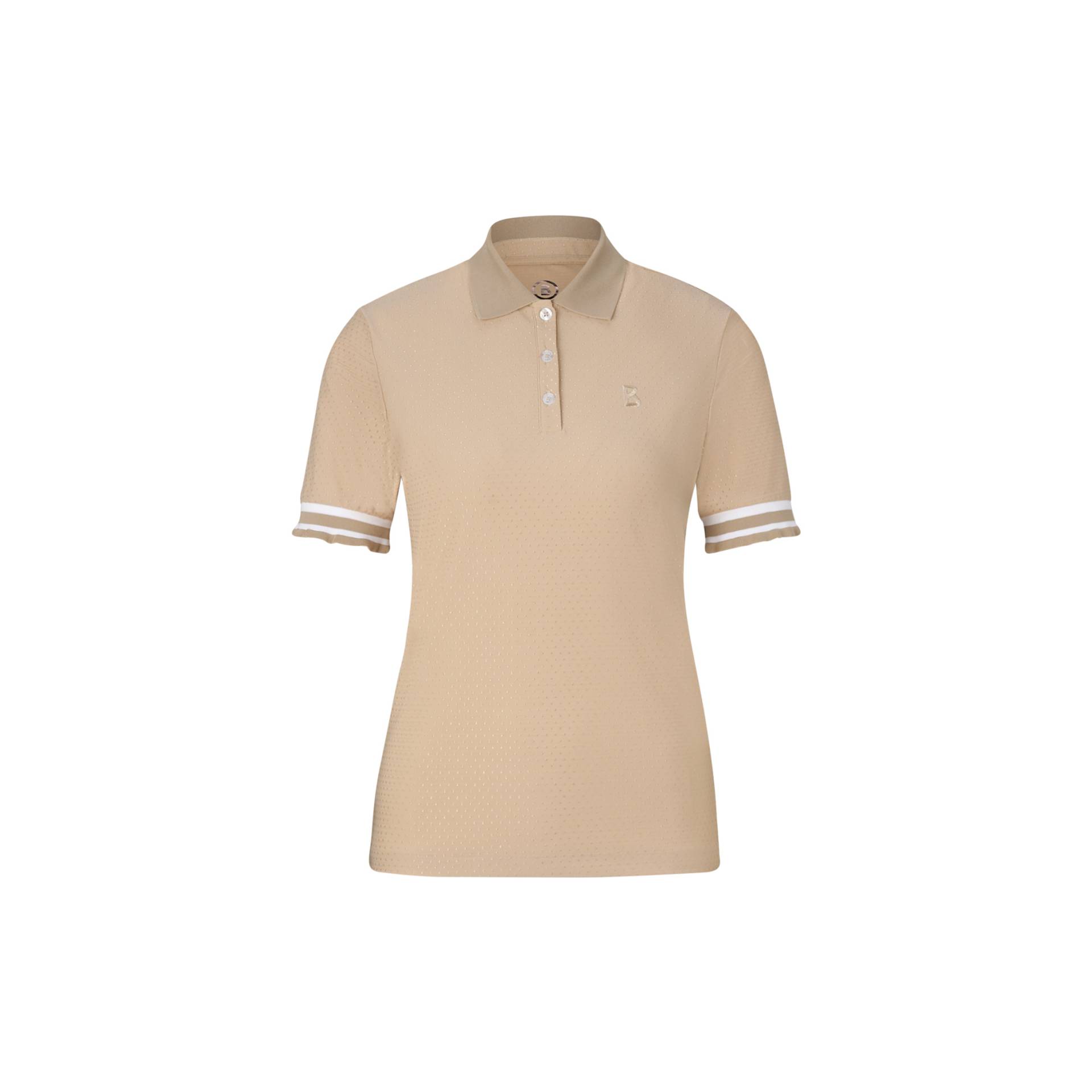 BOGNER SPORT Polo-Shirt Niccy für Damen - Beige von BOGNER Sport