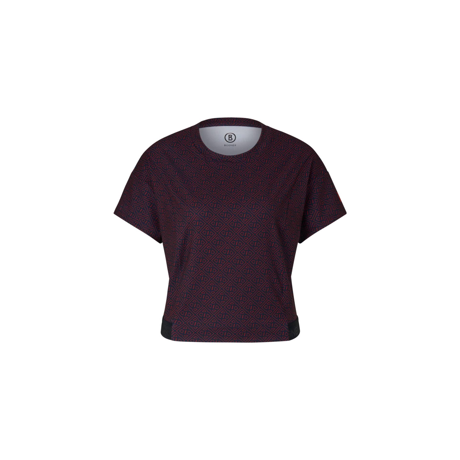 BOGNER SPORT T-Shirt Lenja für Damen - Navy-Blau/Rot von BOGNER Sport