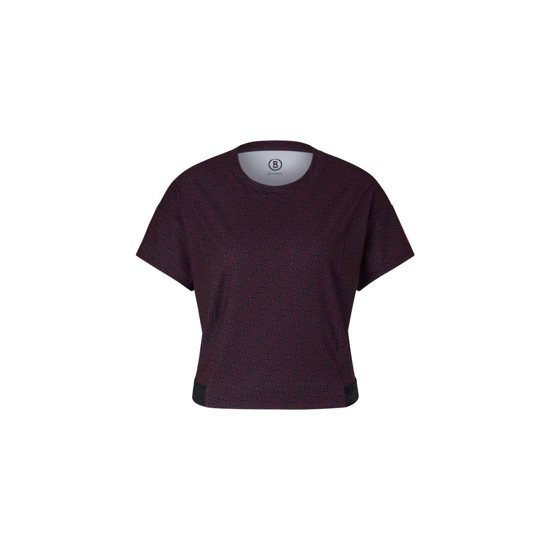 BOGNER SPORT T-Shirt Lenja für Damen - Navy-Blau/Rot von BOGNER Sport