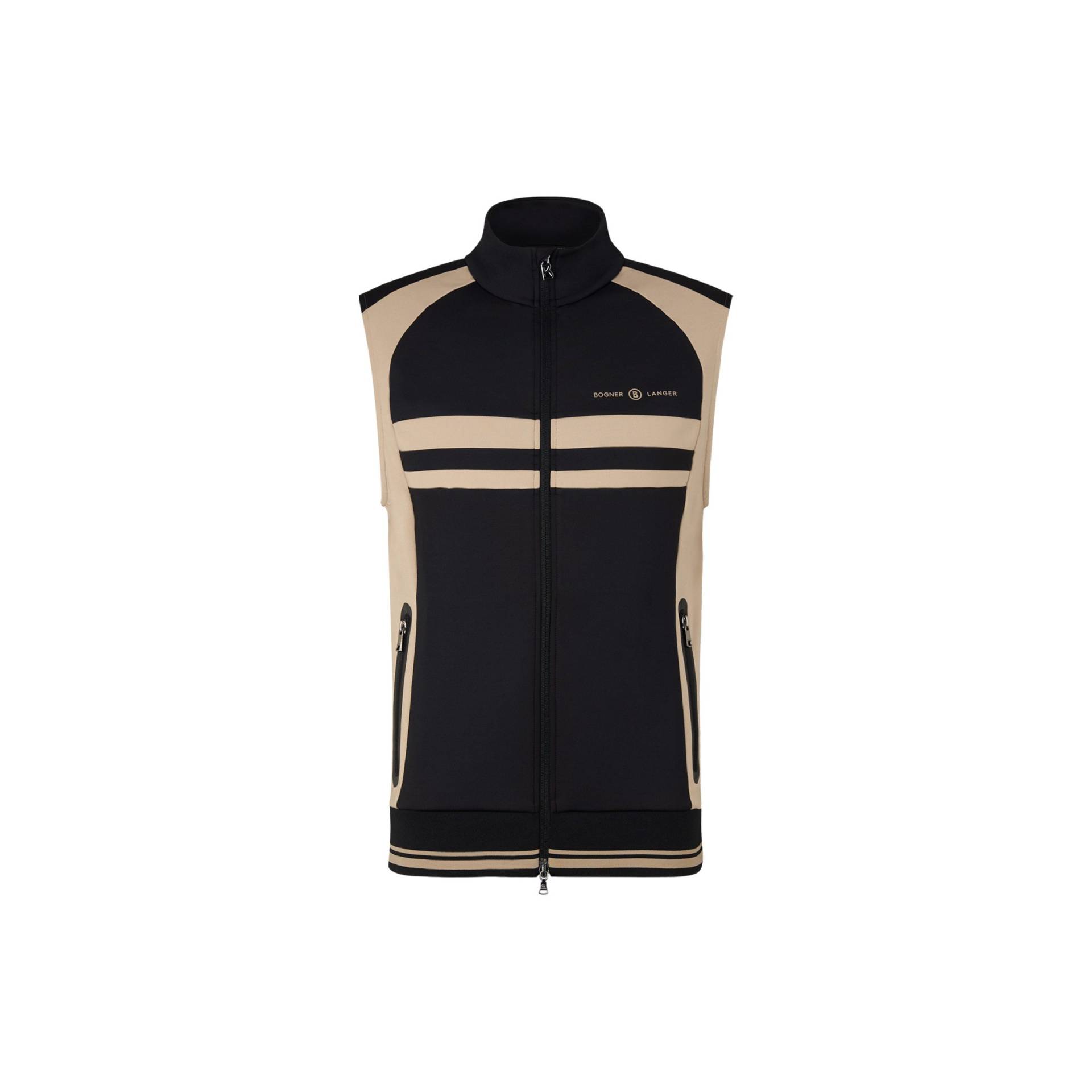 BOGNER SPORT Weste Boern für Herren - Schwarz/Beige von BOGNER Sport