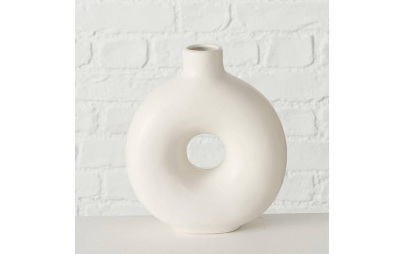 BOLTZE Dekovase »Vase Lanyo 20 cm, Weiss« von BOLTZE