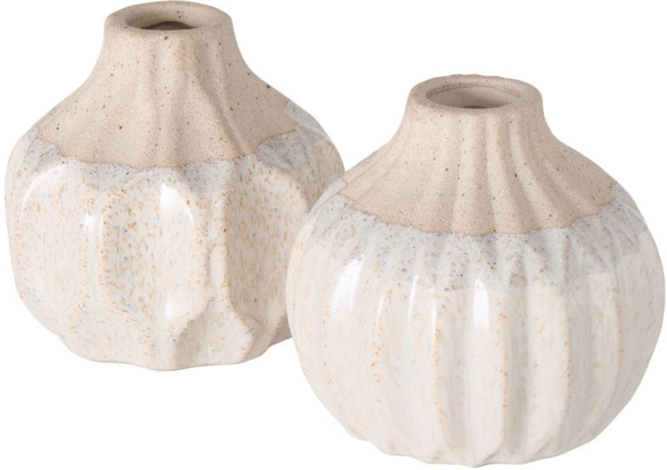 BOLTZE Tischvase »Malia«, (Set, 2 St.) von BOLTZE