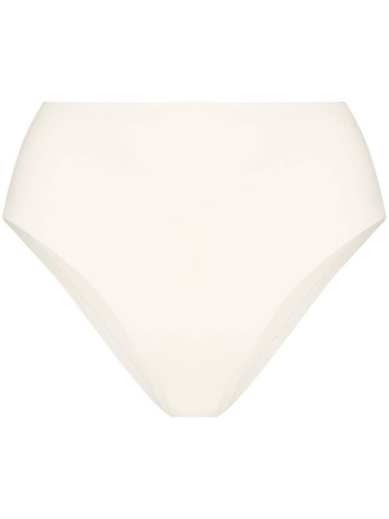 BONDI BORN Poppy high-waisted bikini bottoms - Neutrals von BONDI BORN