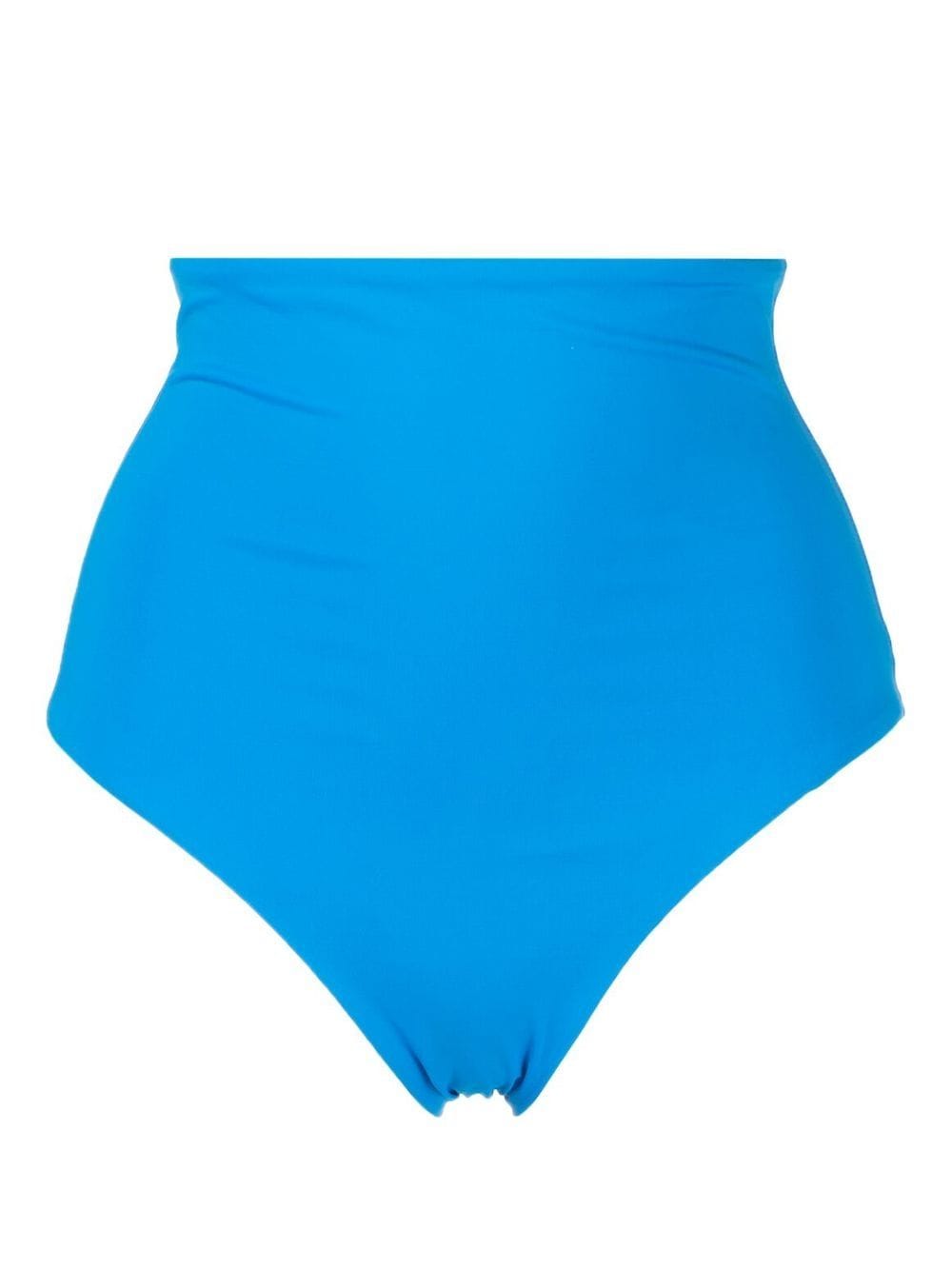 BONDI BORN Lani high-waisted bikini bottoms - Blue von BONDI BORN