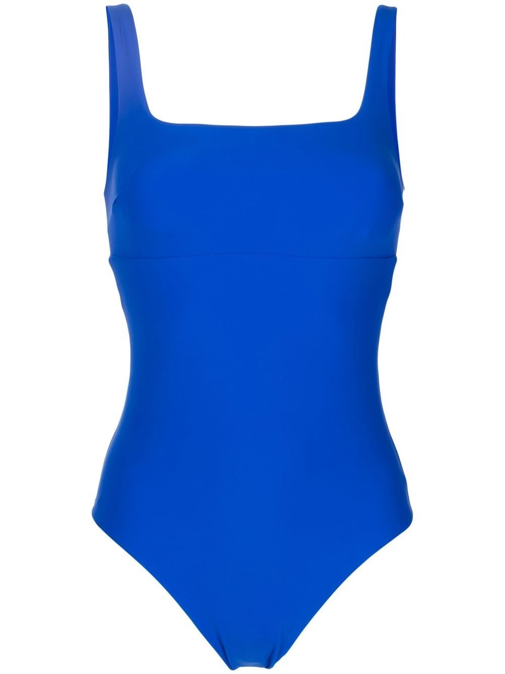 BONDI BORN Maika square neck swimsuit - Blue von BONDI BORN