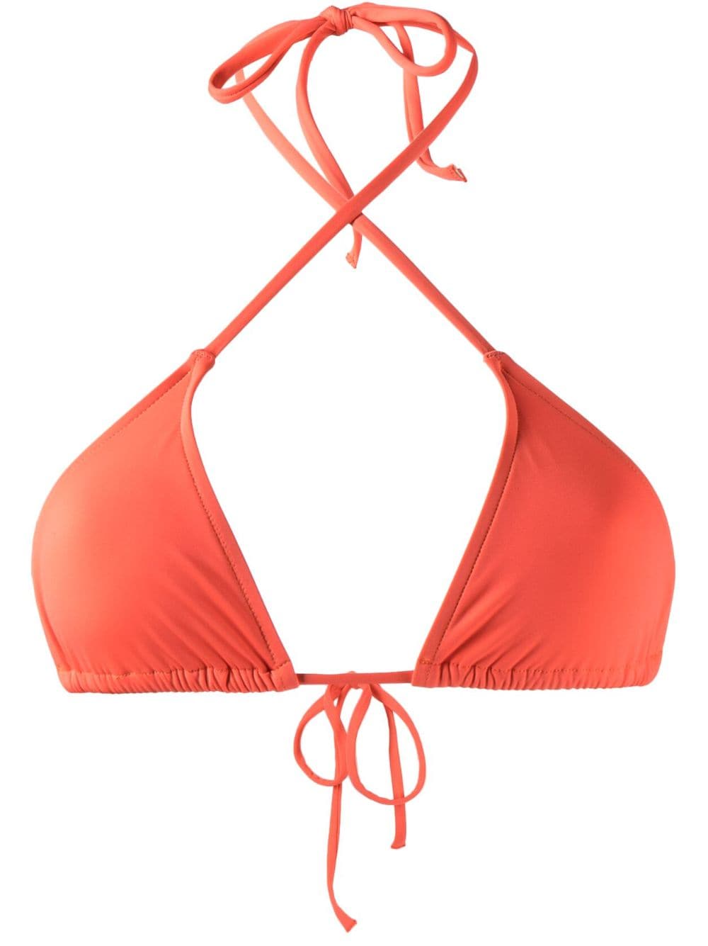 BONDI BORN Malia triangle bikini top - Orange von BONDI BORN