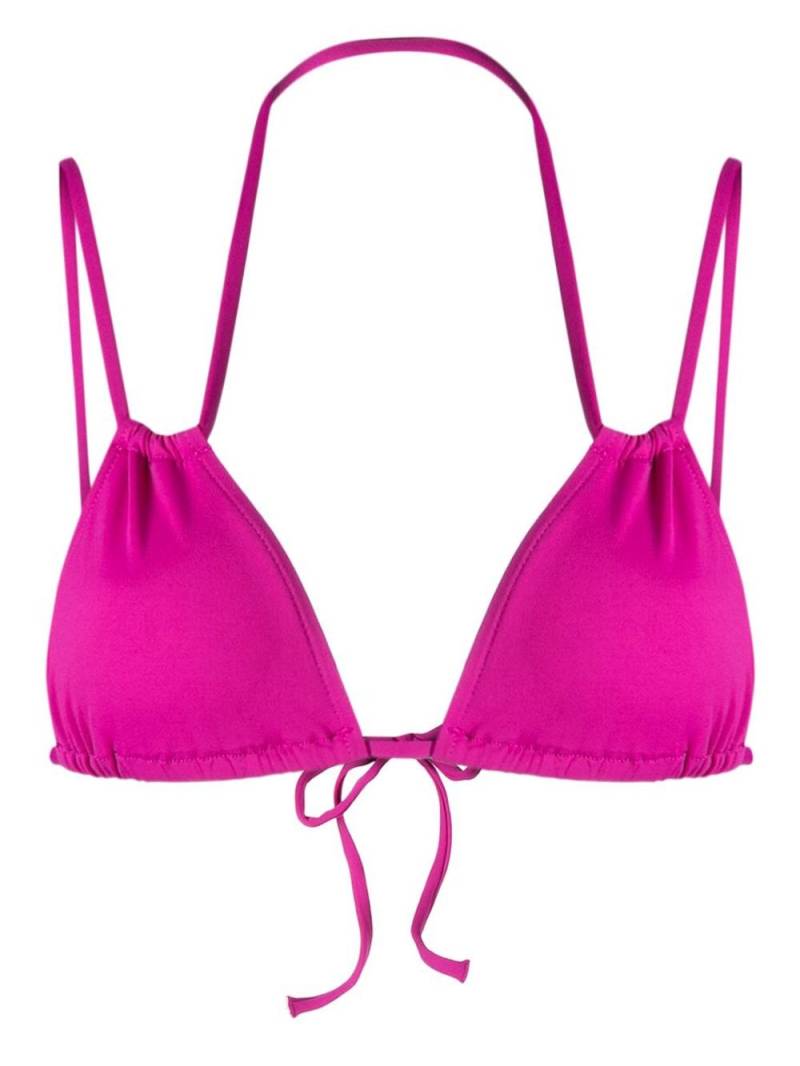 BONDI BORN Mia bikini top - Purple von BONDI BORN