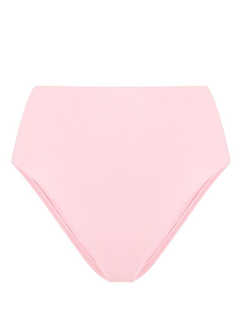 BONDI BORN Poppy high-waisted bikini bottom - Pink von BONDI BORN