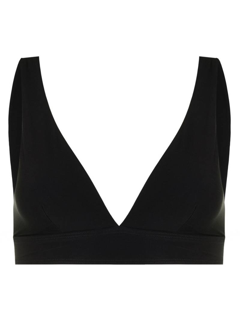 BONDI BORN Violet bikini top - Black von BONDI BORN