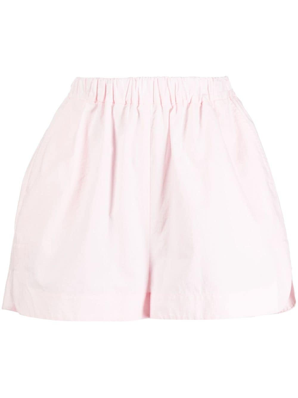 BONDI BORN elasticated-waistband cotton shorts - Pink von BONDI BORN