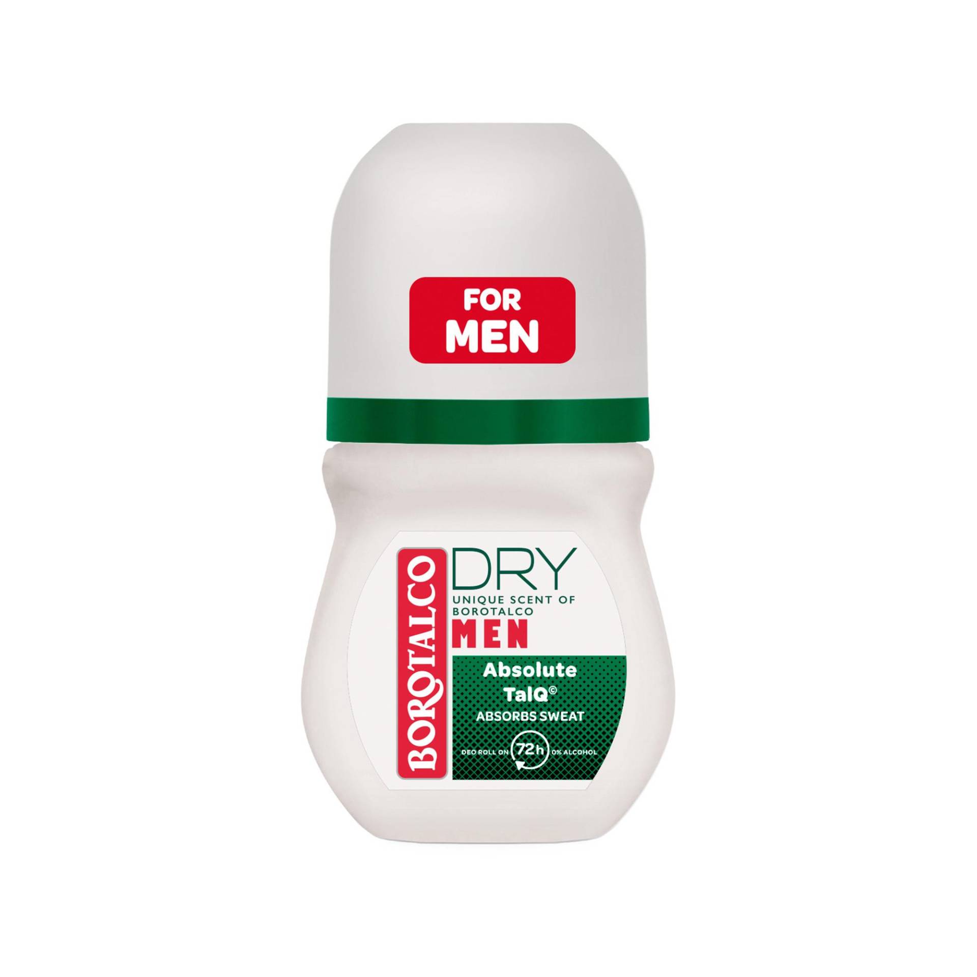 Deo Men Extra Dry Unique Scent Roll On Damen  50ml von BOROTALCO