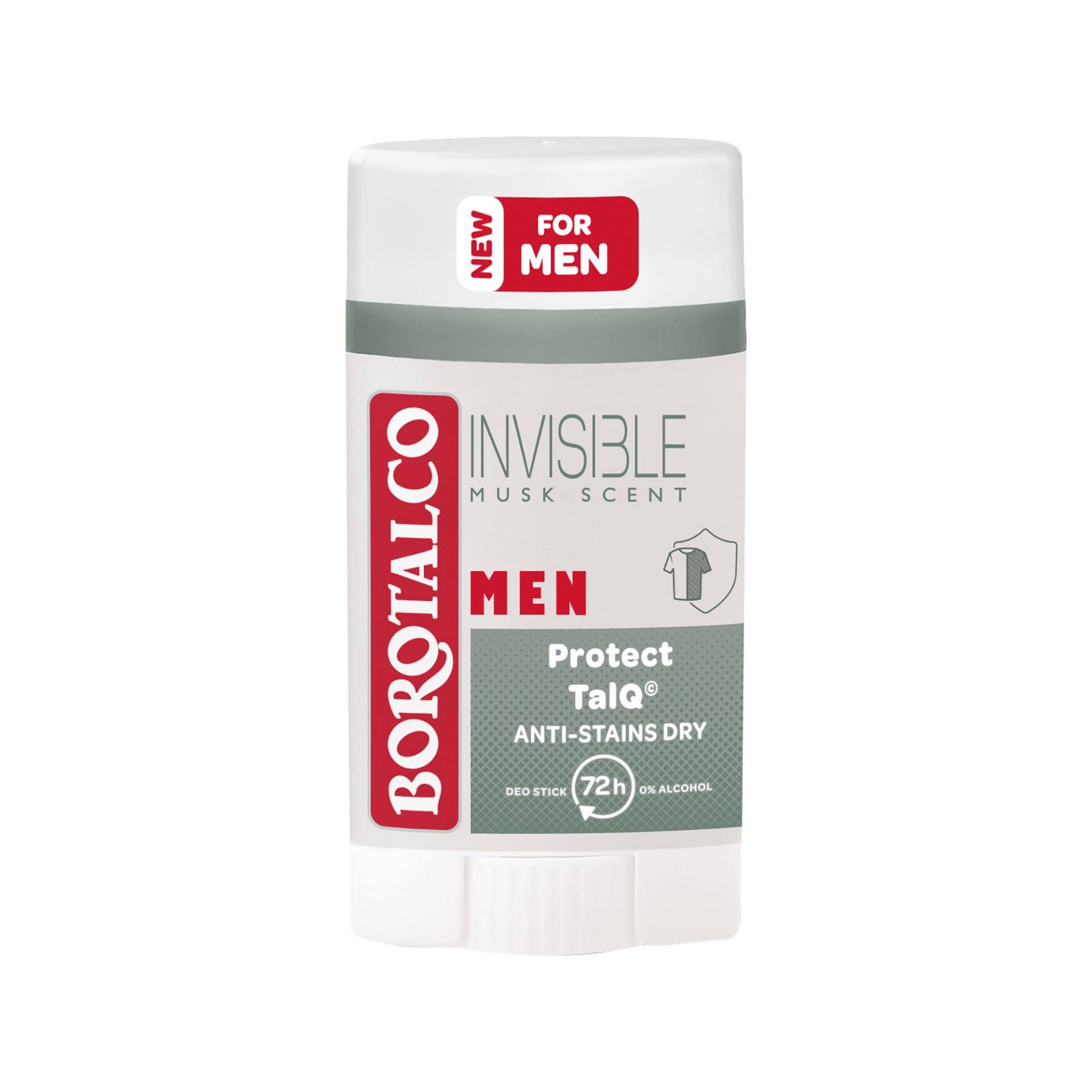 Deo Men Invisible Dry Stick Unisex  40ml von BOROTALCO