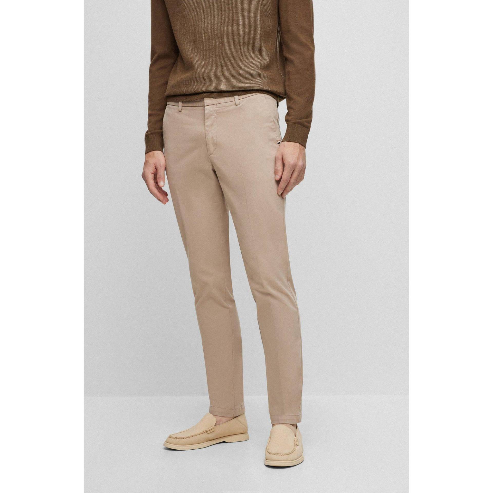 Anzughose, Modern Fit Herren Beige 54 von BOSS BLACK