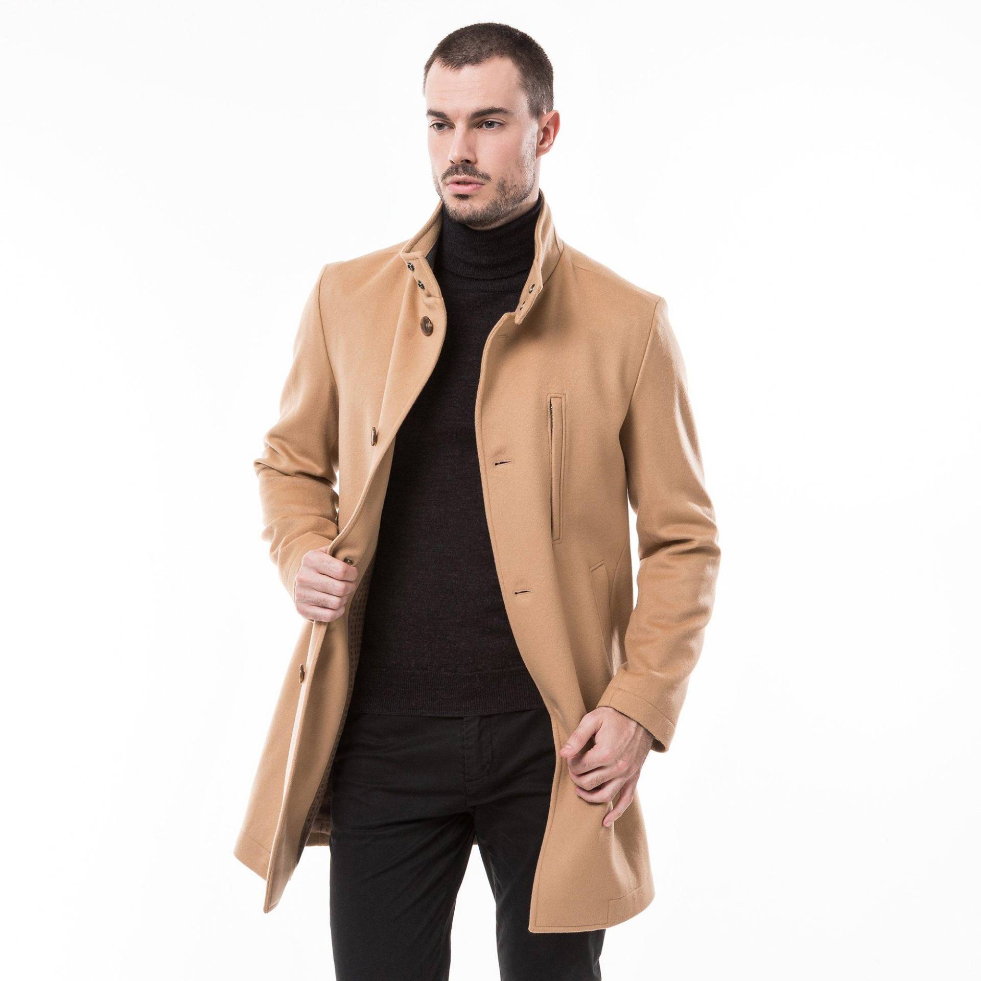 Mantel Herren Beige 56 von BOSS BLACK