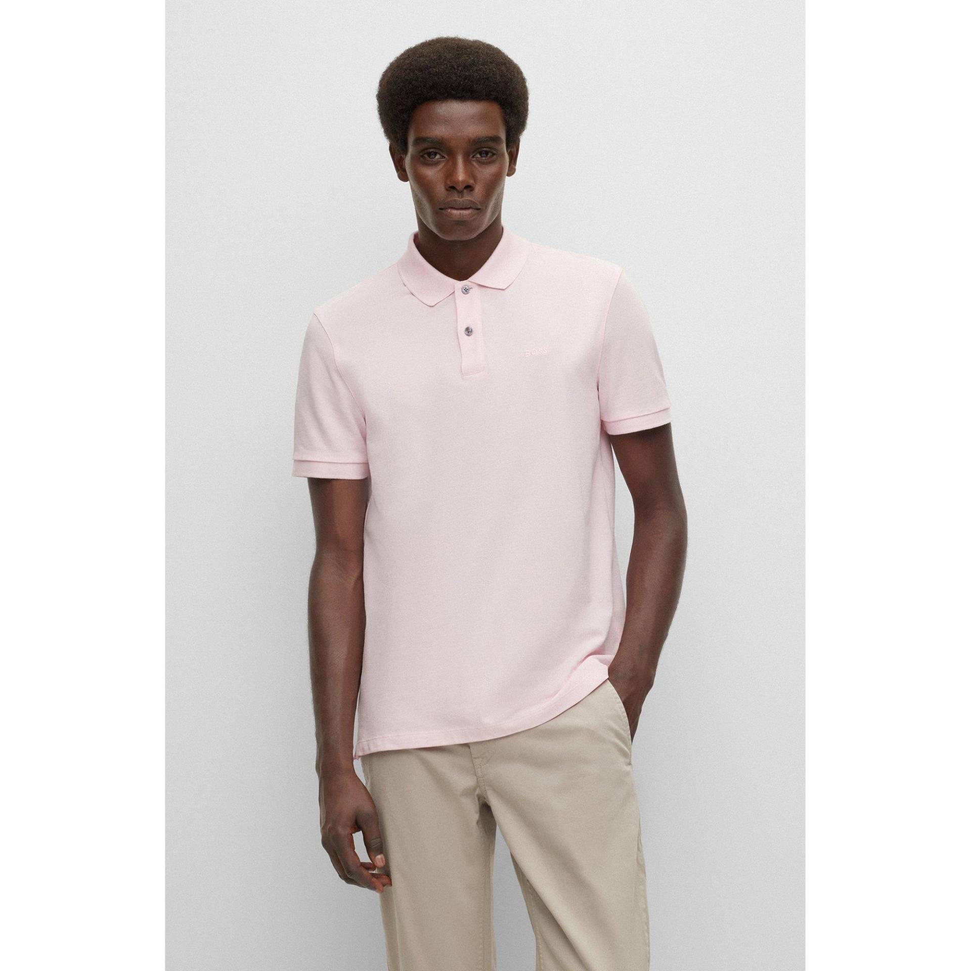 Poloshirt, Kurzarm Herren Pink S von BOSS BLACK