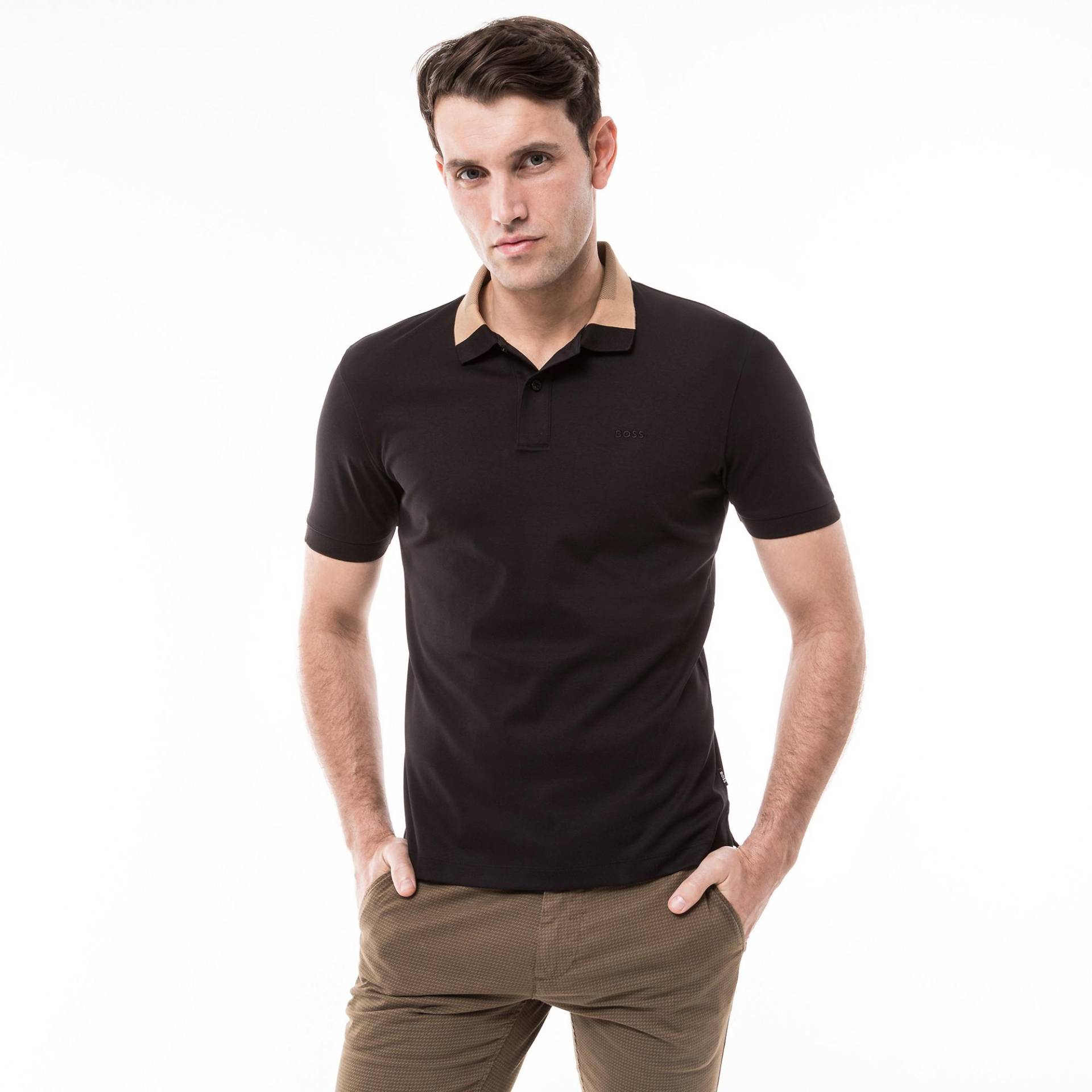 Poloshirt, Kurzarm Herren Black XL von BOSS BLACK