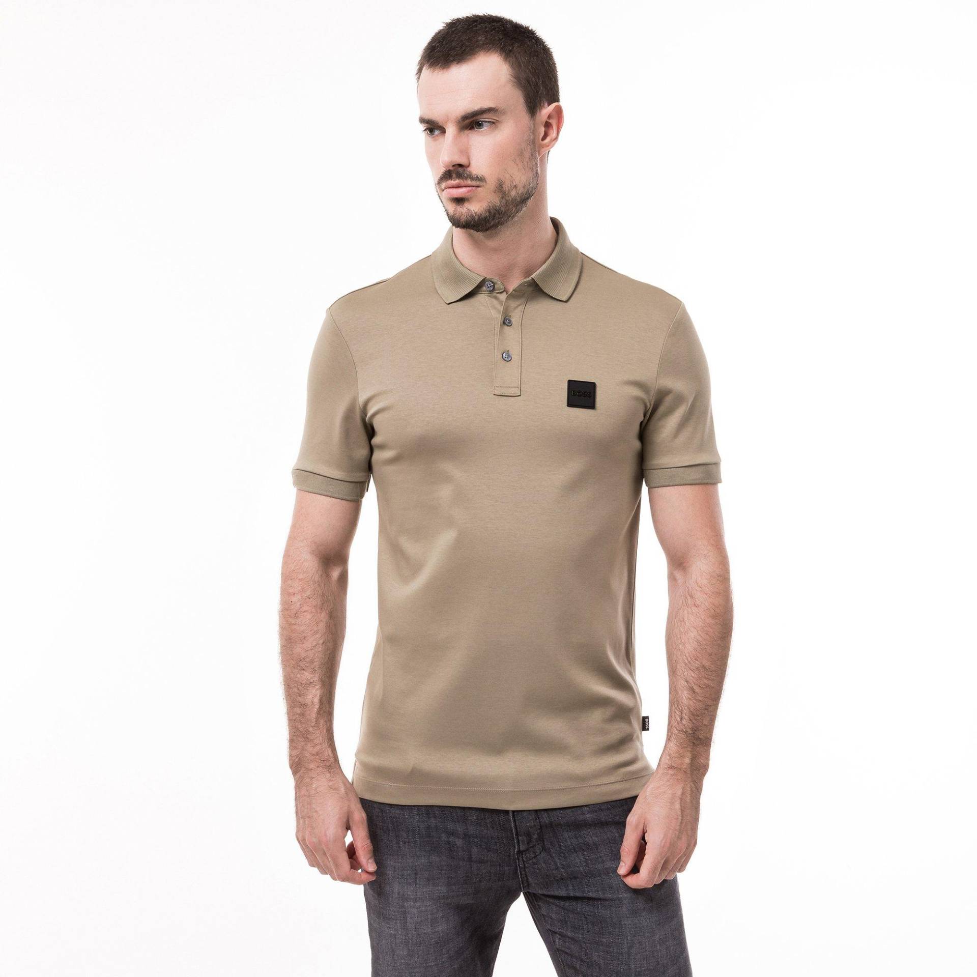 Poloshirt, Kurzarm Herren Hellgrün L von BOSS BLACK