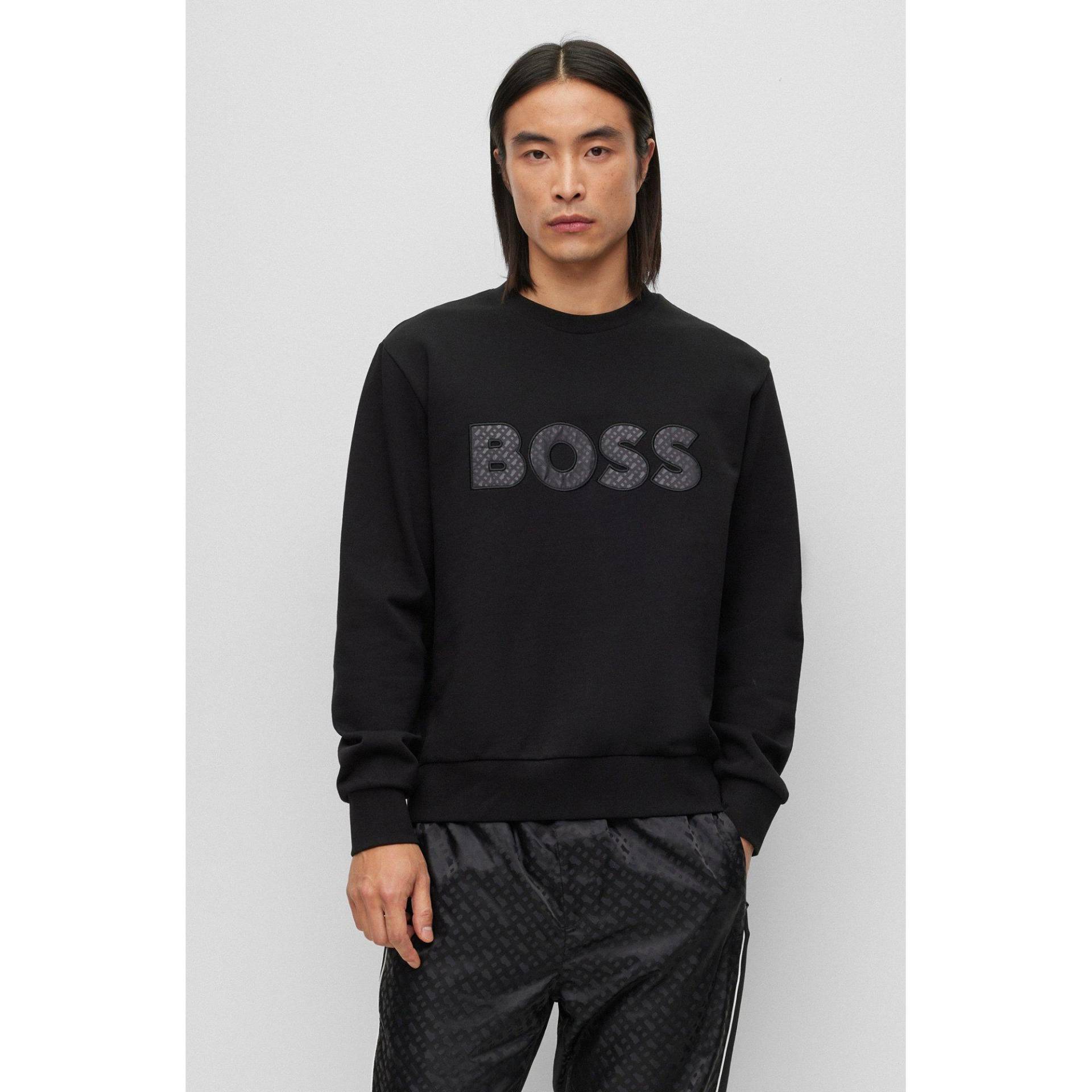 Sweatshirt Herren Black S von BOSS BLACK