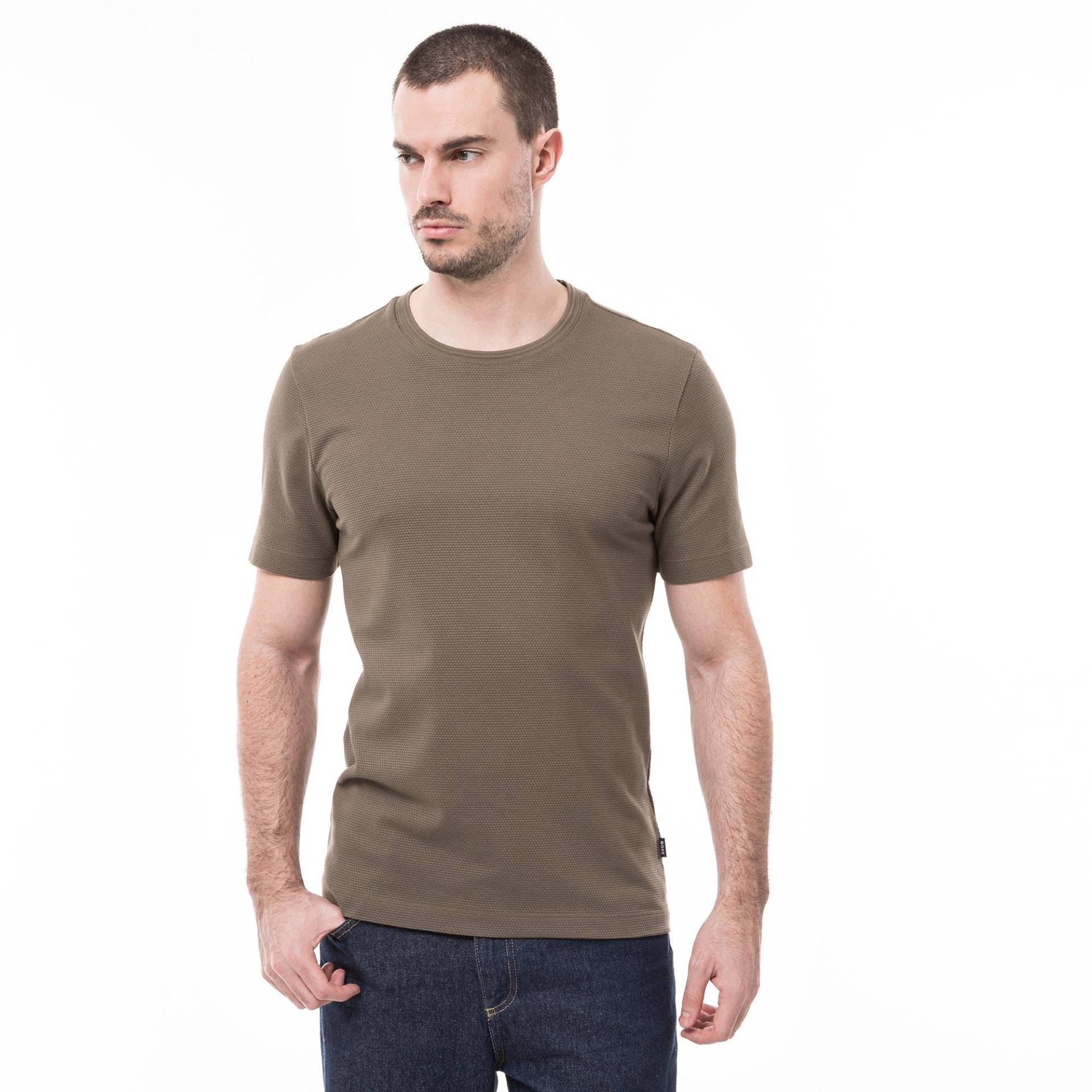 T-shirt Herren Olivegrün L von BOSS BLACK