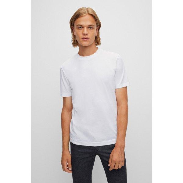 T-shirt Herren Weiss S von BOSS BLACK