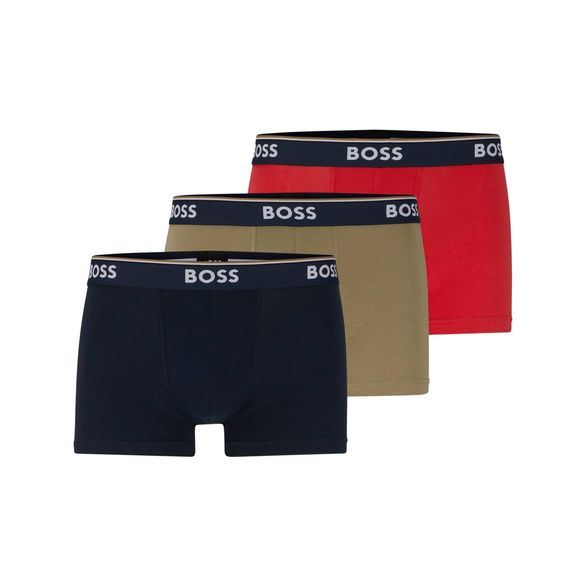 Triopack, Pantys Herren Multicolor S von BOSS BLACK