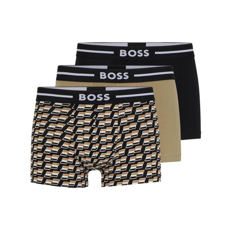 Triopack, Pantys Herren Multicolor S von BOSS BLACK