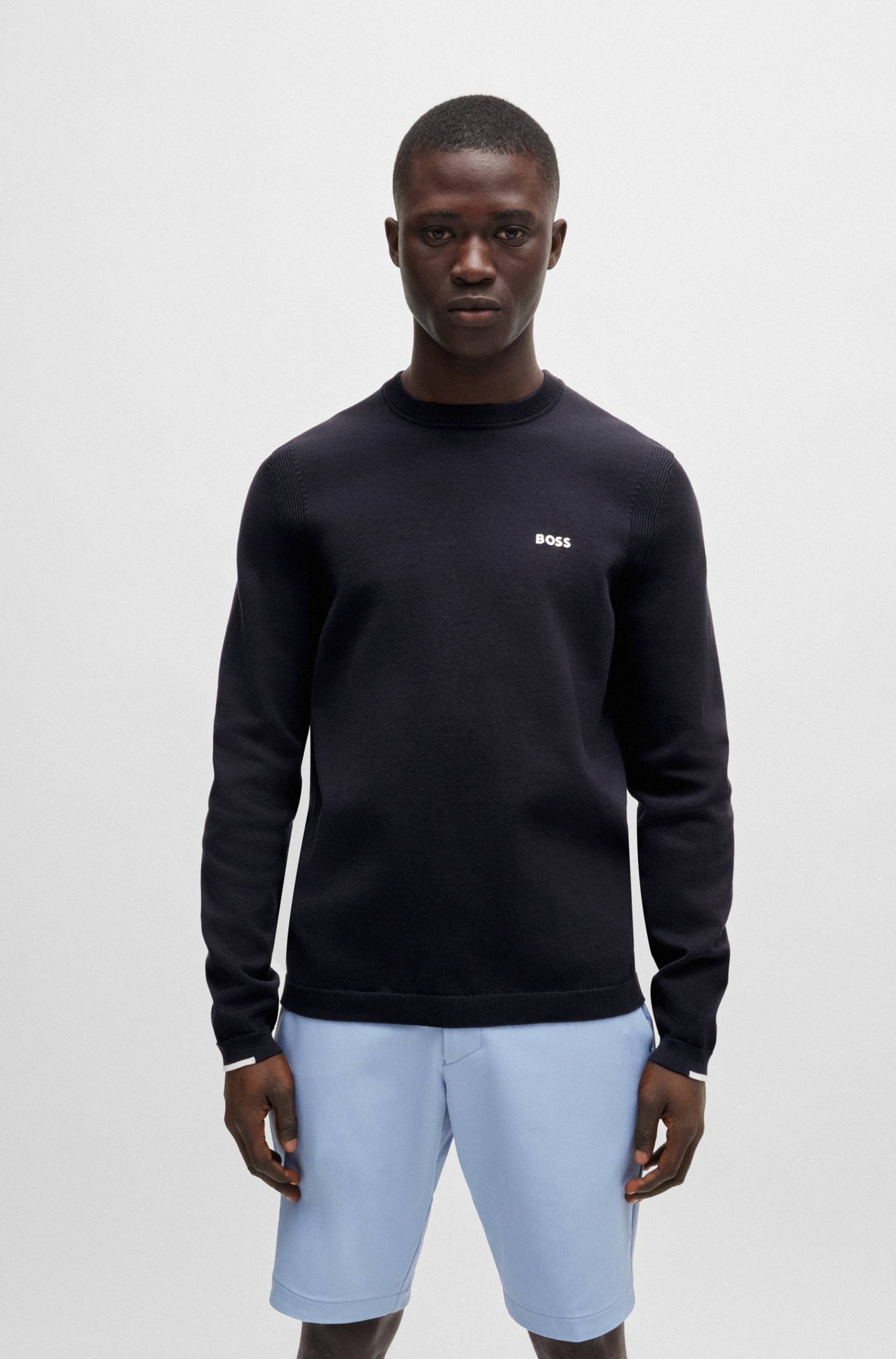 BOSS GREEN Rundhalspullover »Ever-X_CN«, mit Rundhalsausschnitt von BOSS GREEN