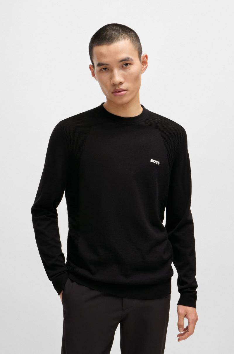 BOSS GREEN Strickpullover »Momentum_Lite_C«, mit Marken-Logo von BOSS GREEN