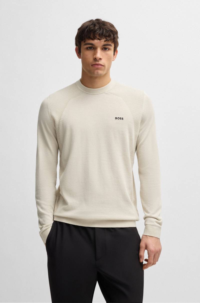 BOSS GREEN Strickpullover »Momentum_Lite_C«, mit Marken-Logo von BOSS GREEN