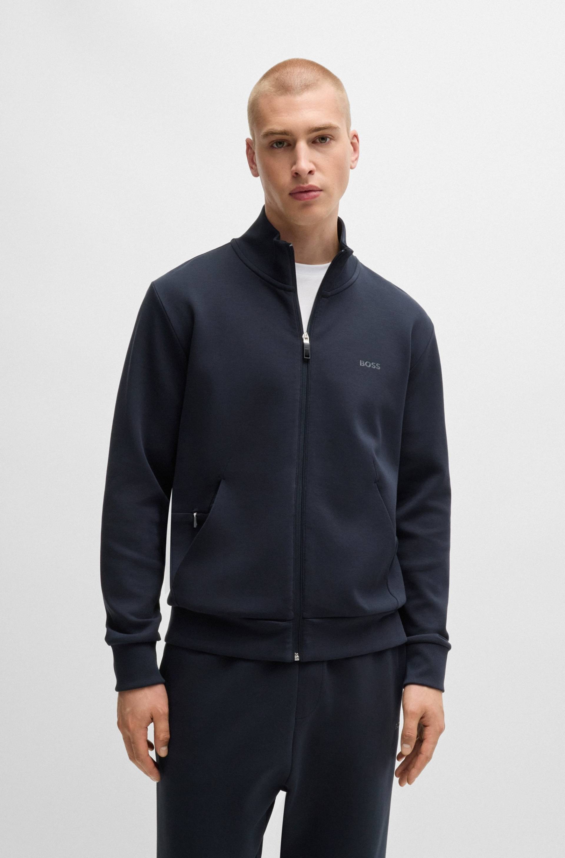 BOSS GREEN Sweatjacke »Skaz«, mit Druck von BOSS GREEN