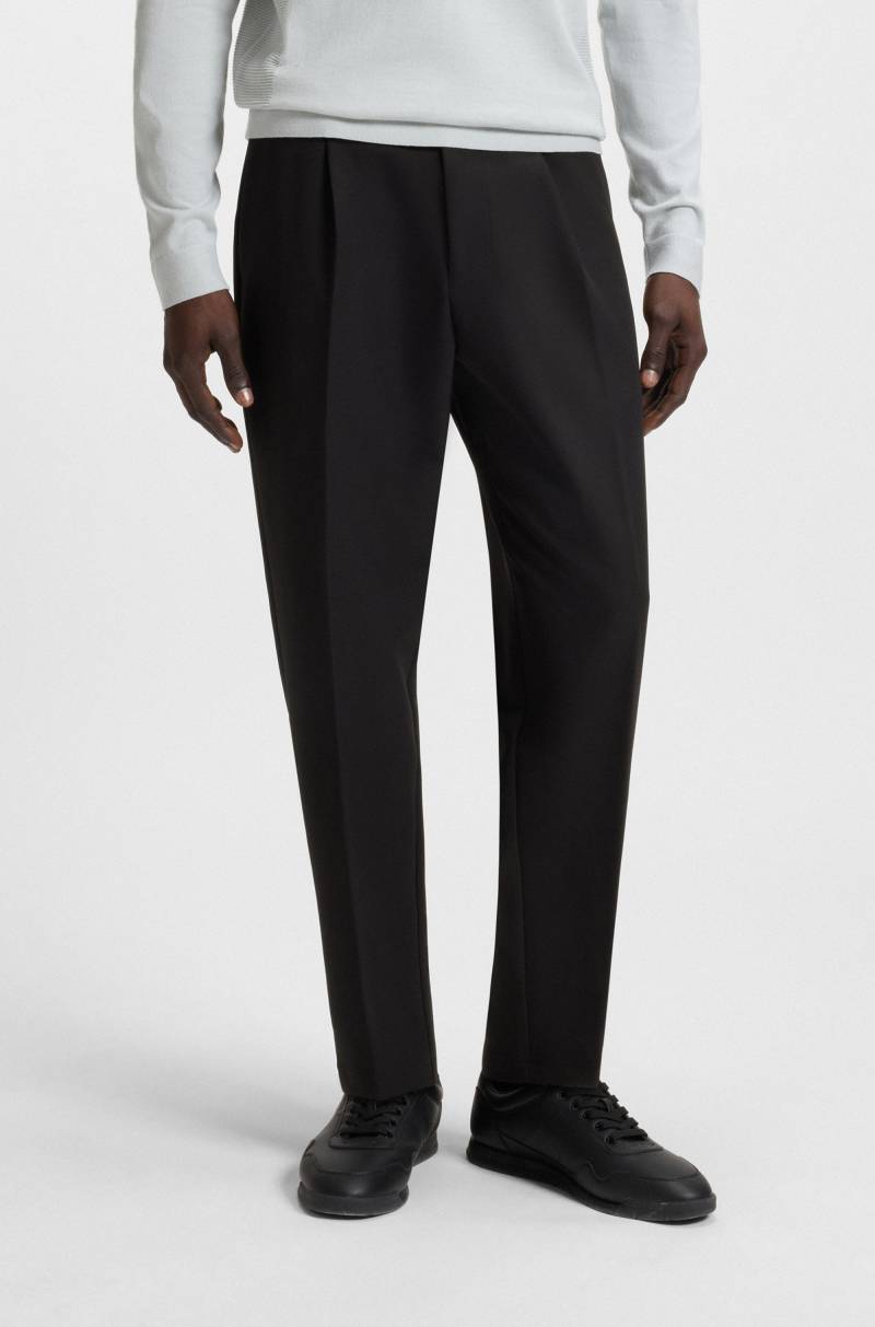 BOSS GREEN Webhose »T_Convert-Pleat«, mit Zugbund und Markenlabel von BOSS GREEN
