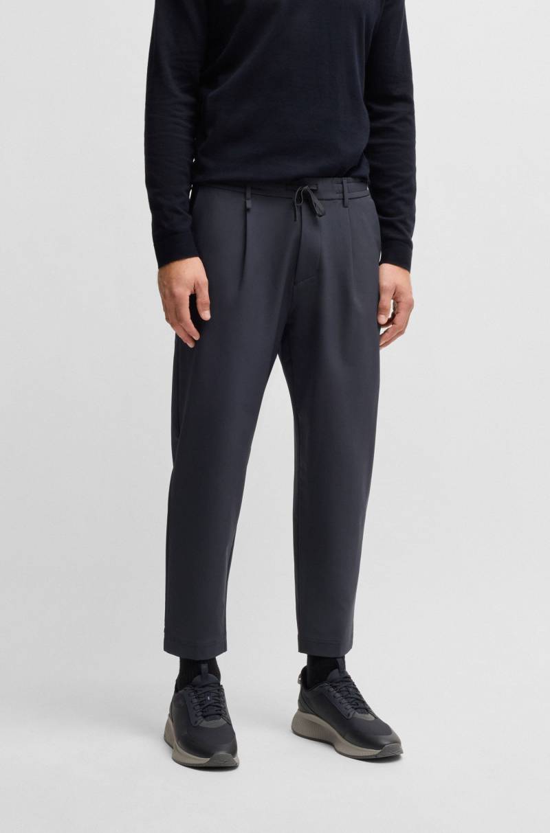 BOSS GREEN Webhose »T_Convert-Pleat«, mit Zugbund und Markenlabel von BOSS GREEN