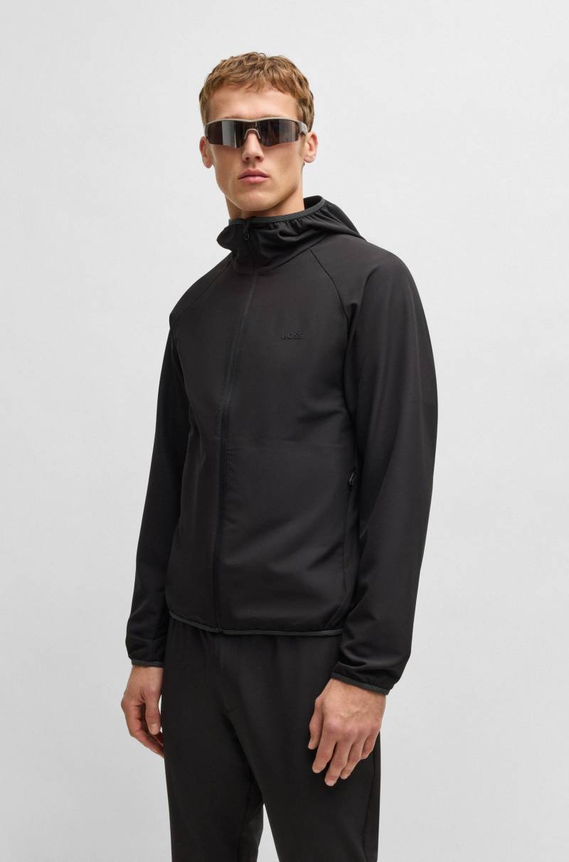 BOSS GREEN Funktionsjacke »L_Commuter«, mit Kapuze, mit gummiertem Markenlabel von BOSS Green