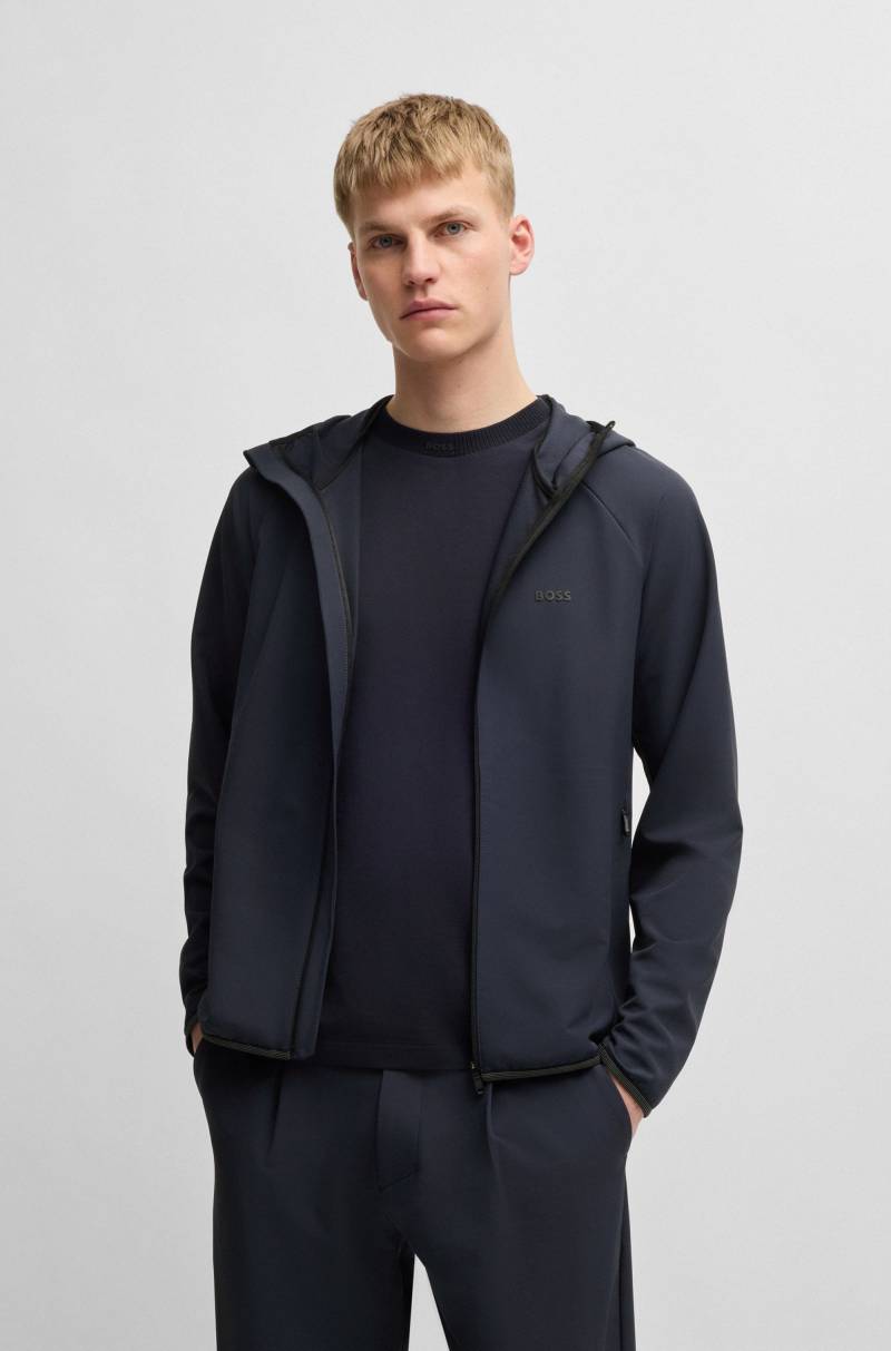 BOSS GREEN Funktionsjacke »L_Commuter«, mit Kapuze, mit gummiertem Markenlabel von BOSS Green