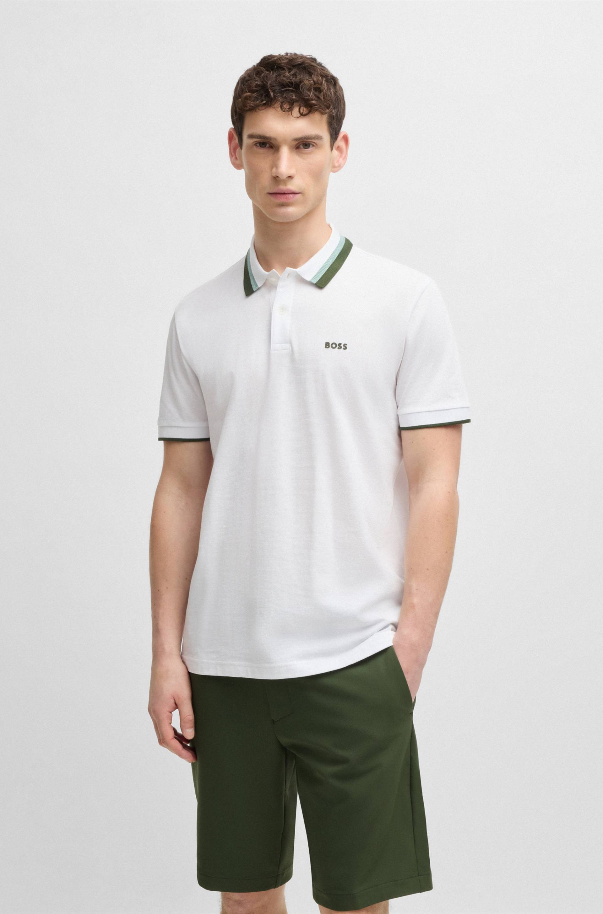 BOSS GREEN Poloshirt »Paddy AP Herit«, mit kontrastfarbenen Details von BOSS Green