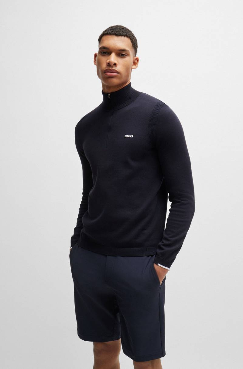 BOSS GREEN Strickpullover »Ever-X_QZ«, mit Reissverschluss von BOSS Green