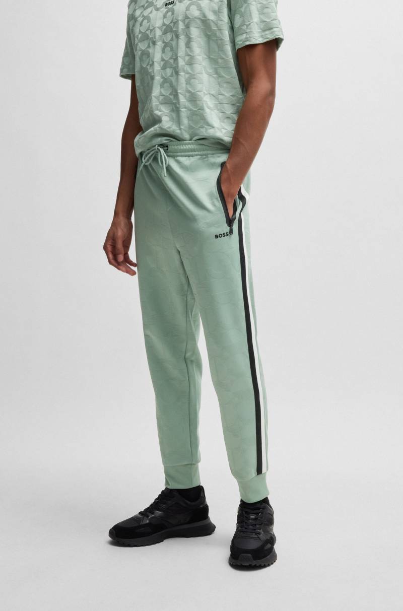 BOSS GREEN Sweathose »Hover Striped C«, mit kontrastfarbigem Streifen von BOSS Green