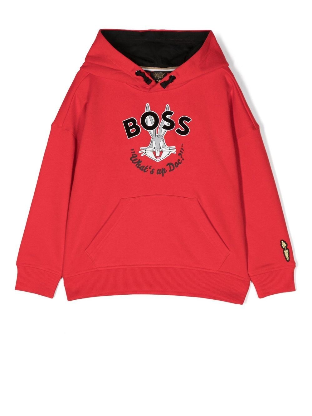 BOSS Kidswear Bugs Bunny print hoodie - Red von BOSS Kidswear